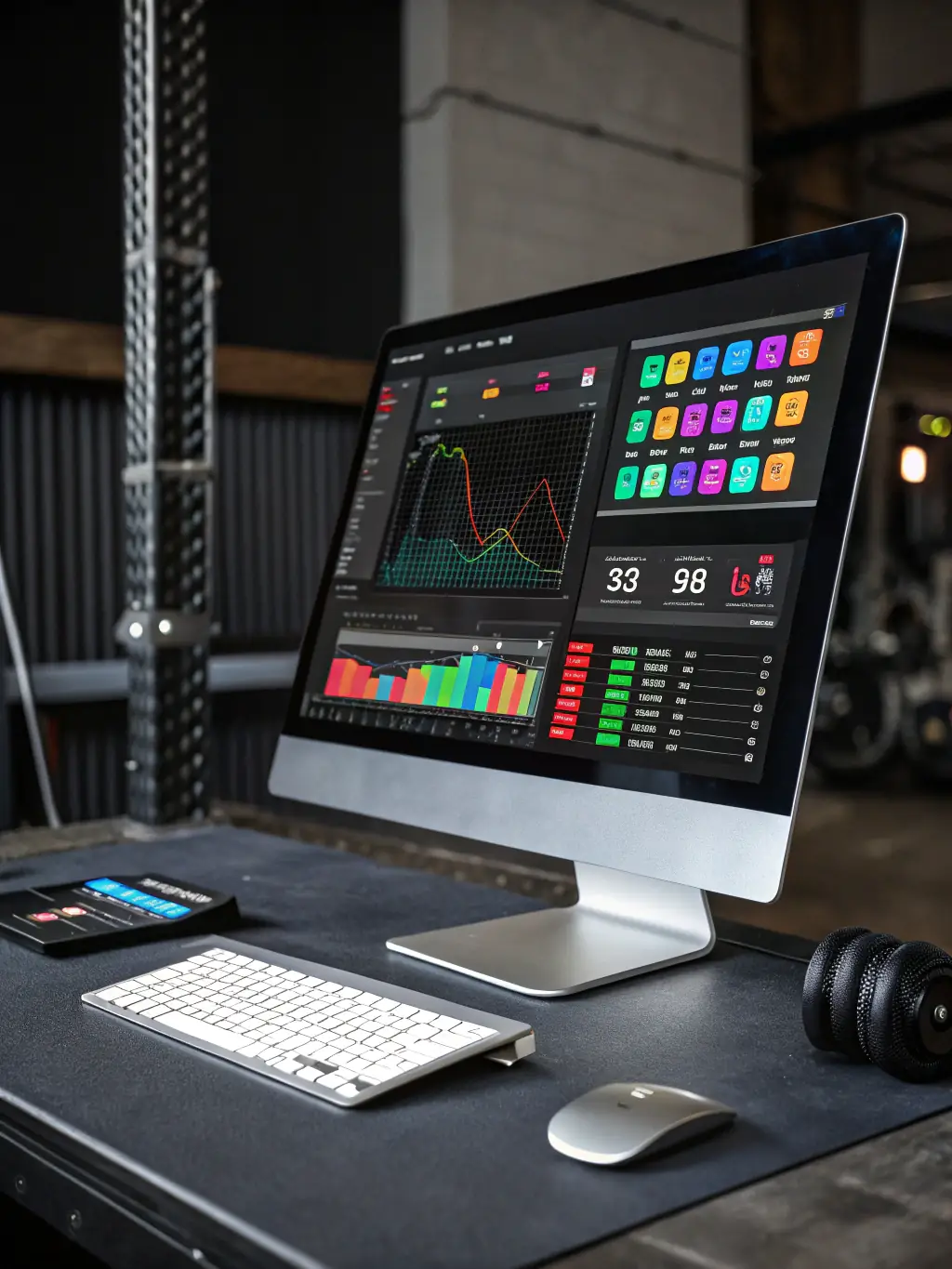 A screenshot of Tarazu Solutions' customized weighing software interface, displaying real-time data and reporting features. The interface should look modern and user-friendly.